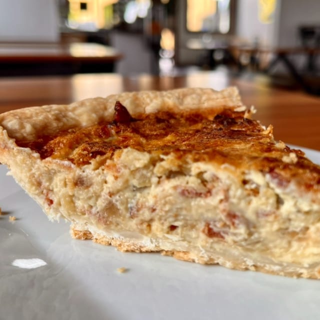 *9” GF Bacon Quiche – Served Cold (T).