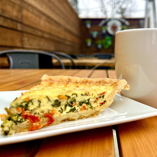 *9” GF Sun-Dried Tomato Quiche - Served Cold (T).