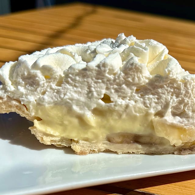 Banana Cream - Slice (Avail Tues 6/30 - Sat 8/1).