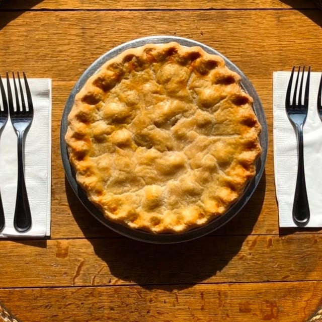 Chicken Alfredo Pot Pie - 9" Family Size (Avail Tues 9/1 - Sat 9/26).