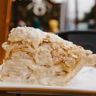 Apple Sour Cream - Slice 