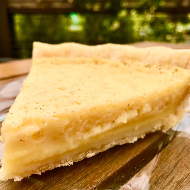 Buttermilk Pie - Slice (Avail Thru - Sat 10/31).