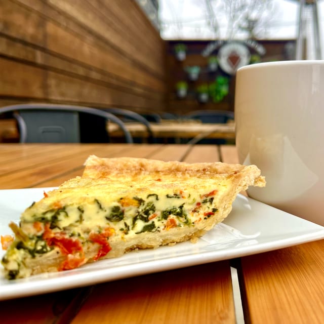 9” Sun-Dried Tomato Quiche - Served Cold (T).
