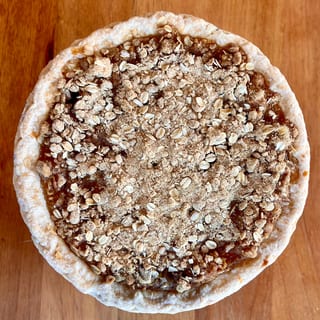 *GF/V Peach & Blueberry Crumble - 9" Whole (Avail. through Sat. 8/29)