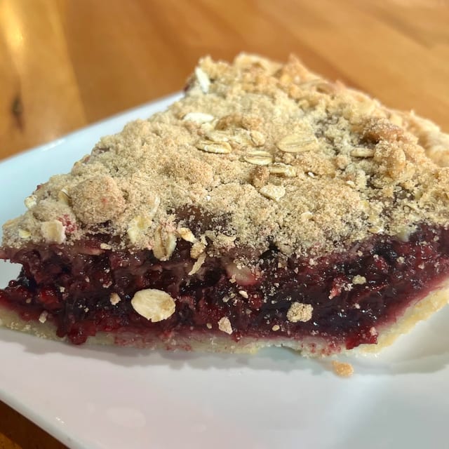 Razzle Dazzle Crumble - Slice (Avail. Tues 9/1 - Sun 9/26).