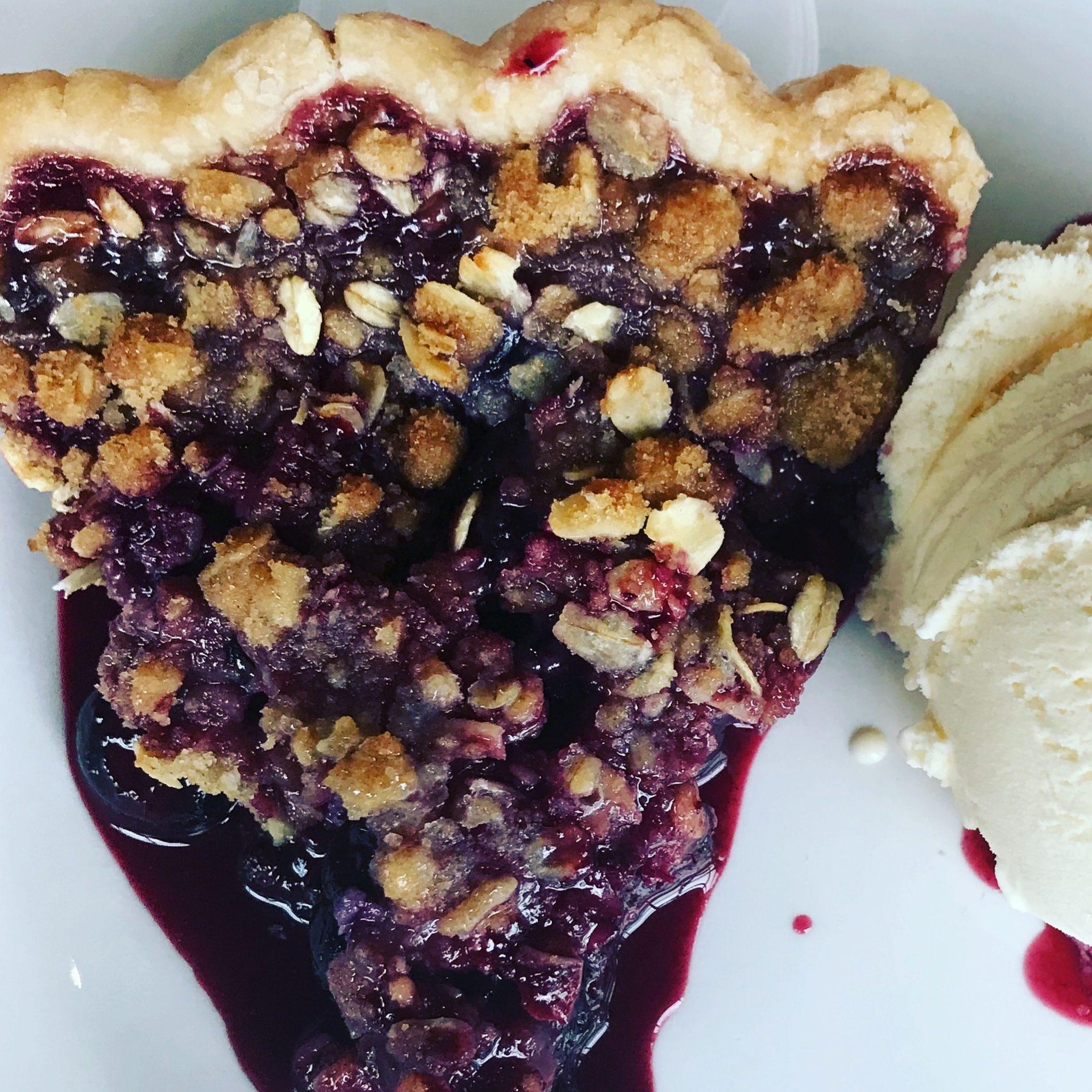 Slice - GF/V Black & Blue Crumble (Fair p/u only).